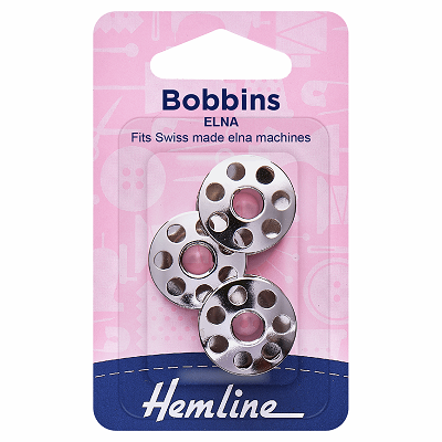 H120.08 Metal Bobbin: Elna 